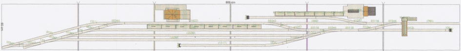 Januar 2015 - erster Planungsentwurf des HO-Bahnhofes